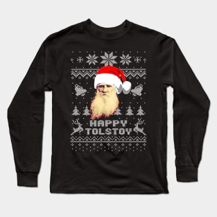 Leo Tolstoy Happy Tolstoy Long Sleeve T-Shirt